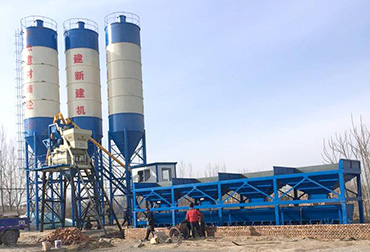 HZS50混凝土搅拌站(图5) 山东菏泽陈坡乡50混凝土搅拌站